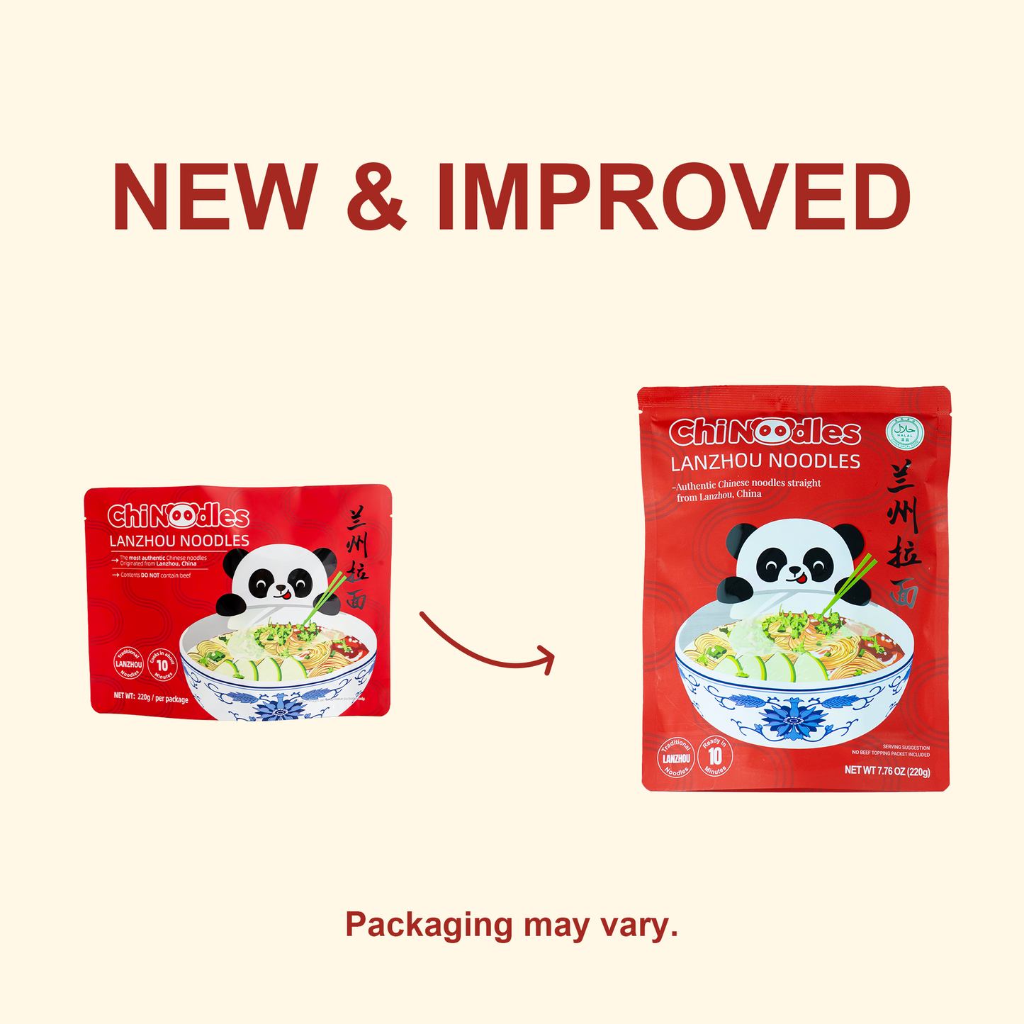 ChiNoodles Lanzhou Noodles Beef Flavor